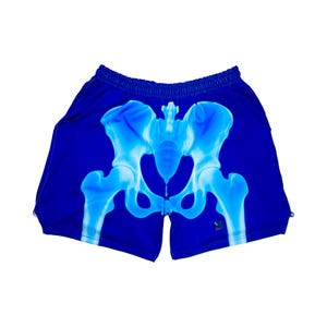 X-Ray Blue Sneaker-Match Basketball Shorts