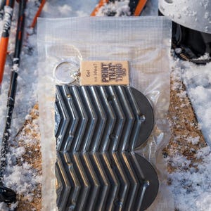 Salomon Ski Boot Heel Replacement Soles – 5 Hole TPU Pair