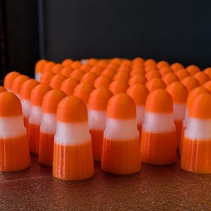 Set of 10x Fluorescent Presta Valve Caps – 3D Printed
