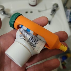 Zahnpasta Squeezer - Verschwenden Sie nicht viel, quetschen Sie jeden Tropfen!