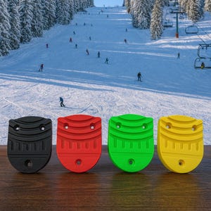 Salomon Ski Boot Replacement Soles – 3 Hole Reinforced TPU Pair