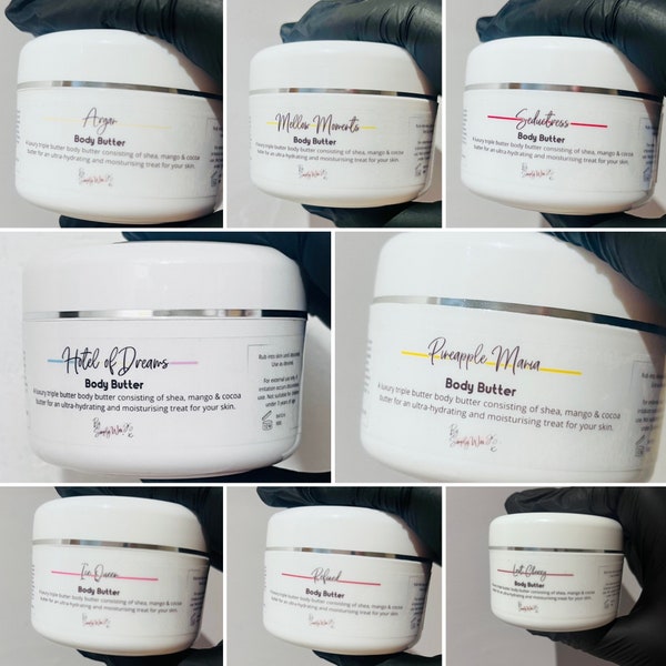 Body Butter | Triple Butter | Moisturising Cream | Body Souffle | Body Cream