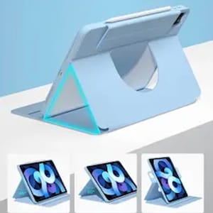 iPad 10:e generationens magnetiska fodral och fodral med 360 graders rotation