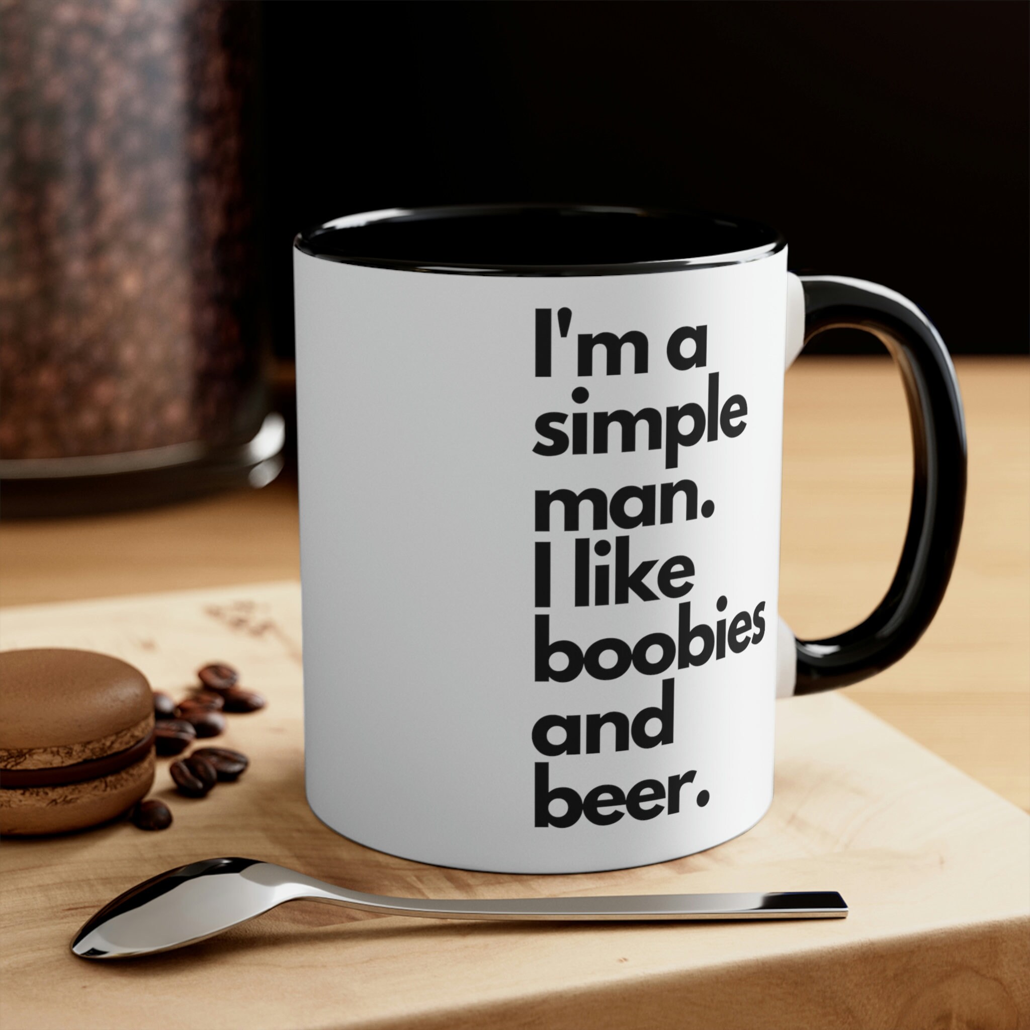Boob Man Funny Mug 