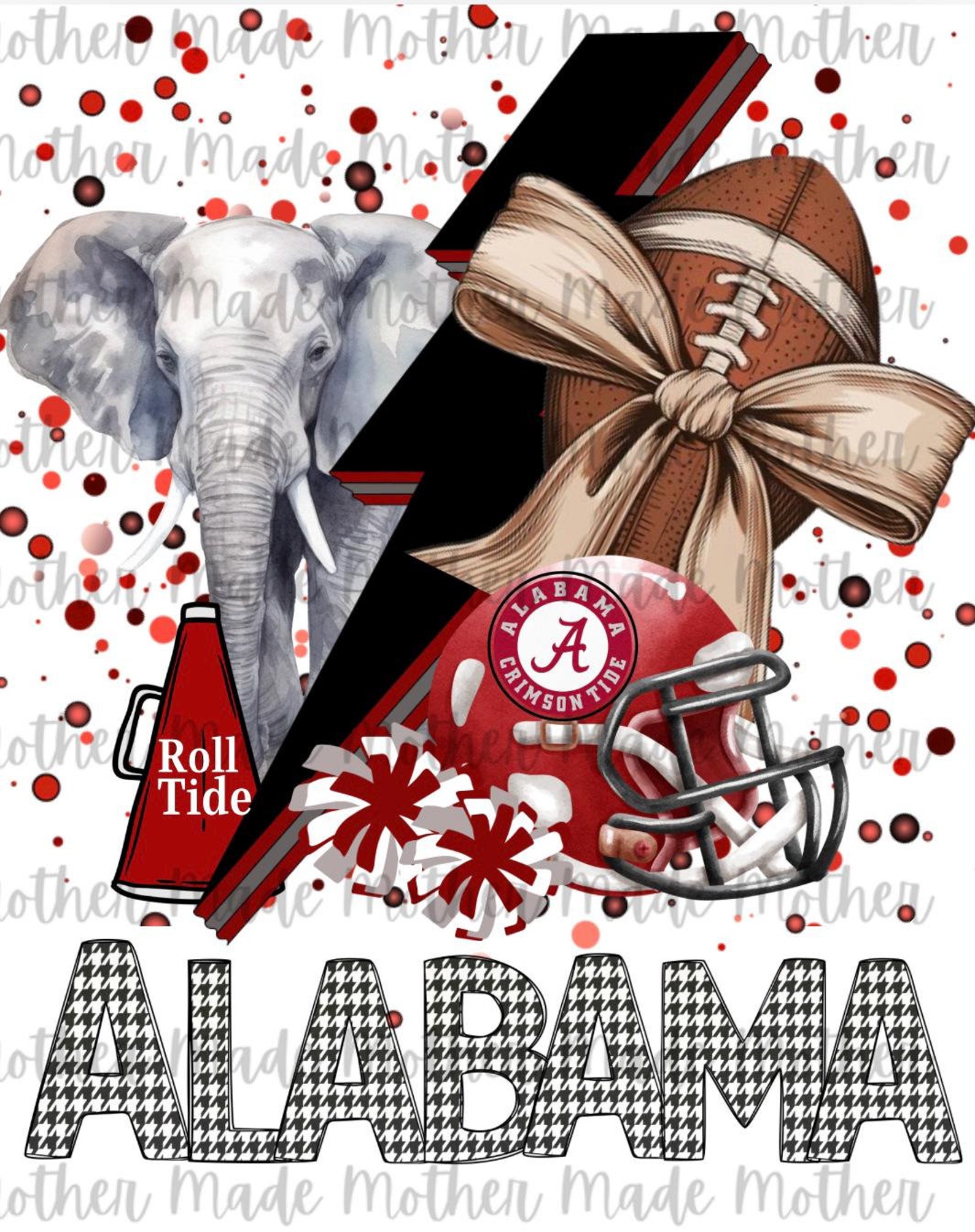 Alabama Football Png - Etsy