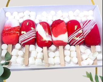Hand-Dipped Cakesicles, Wedding & Shower Party Favors