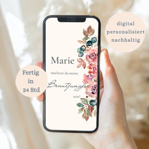 La demoiselle d’honneur demande la carte numériquement | Voulez-vous être ma demoiselle d’honneur | Cadeau demoiselle d’honneur | Voulez-vous être demoiselle d’honneur| Demoiselle d’honneur