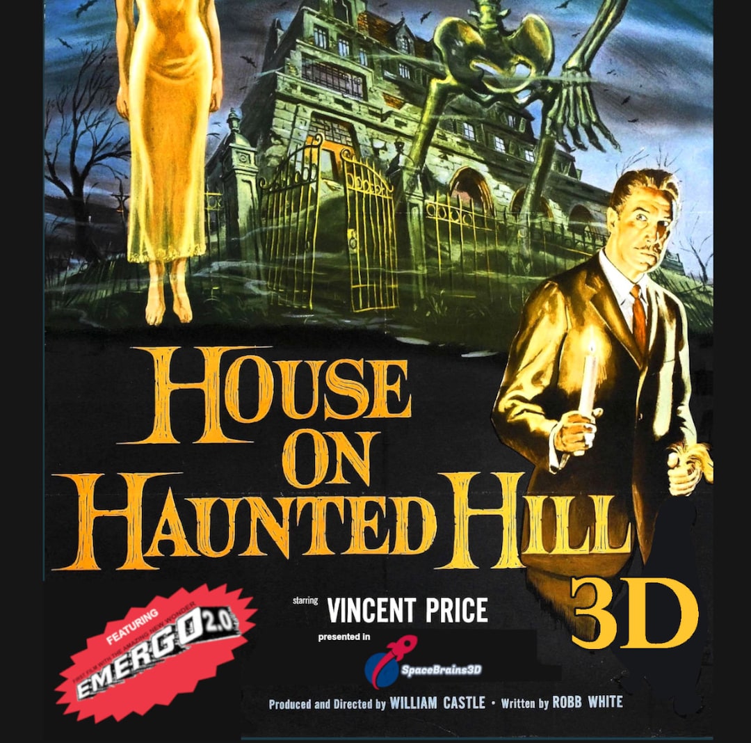 Buy House on Haunted Hill 3D Signed Limited Edition Anaglyph