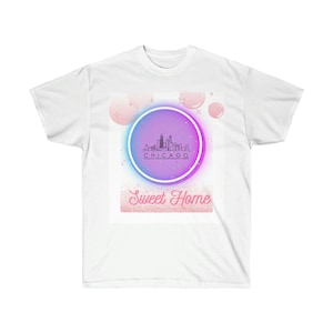 Sweet Home Chicago, Windy City, Ladies Ultra Cotton Tee
