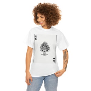 Ace of Spades, Ladies Heavy Cotton Tee