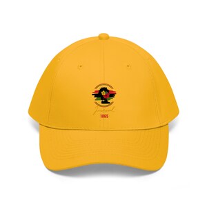 Juneteenth, Black Heritage, Black History, Black Pride, Celebration, Culture, Emancipation Unisex Twill Hat