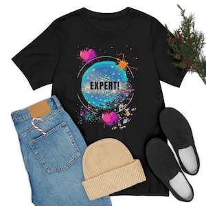 Expert Painter, Personalized Print, Ladies Jersey Short Sleeve Tee