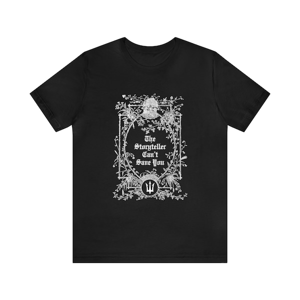 Blood on the Clocktower Inspired Storyteller Can't Save You Unisex Jersey Short Sleeve Tee