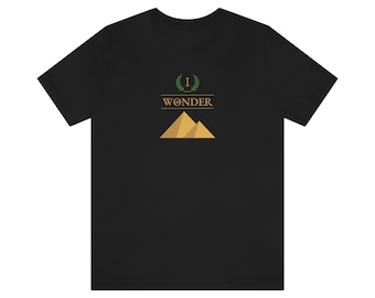 Jeu de société 7 Wonders Inspired, chemise unisexe I Wonder