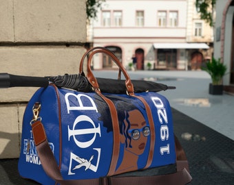 Zeta Phi Beta Weekender Tote, HBCU D9 Finer Woman, Zetas, Dove, 1920, Soror, Sister, legacy, travel gift