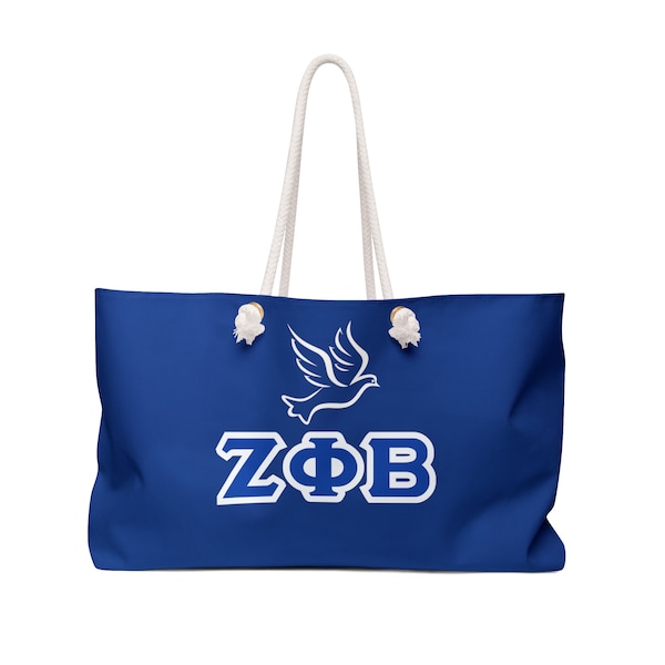 Zeta Phi Beta Fashion Tote For Sorority Sisters