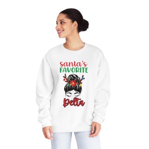 Delta Sigma Theta Sweatshirt, Santas Favorite, trendy graphic HBCU D9 Sorority Sweatshirt, Devastating Diva, Delta Dear, 1913 Soror,legacy