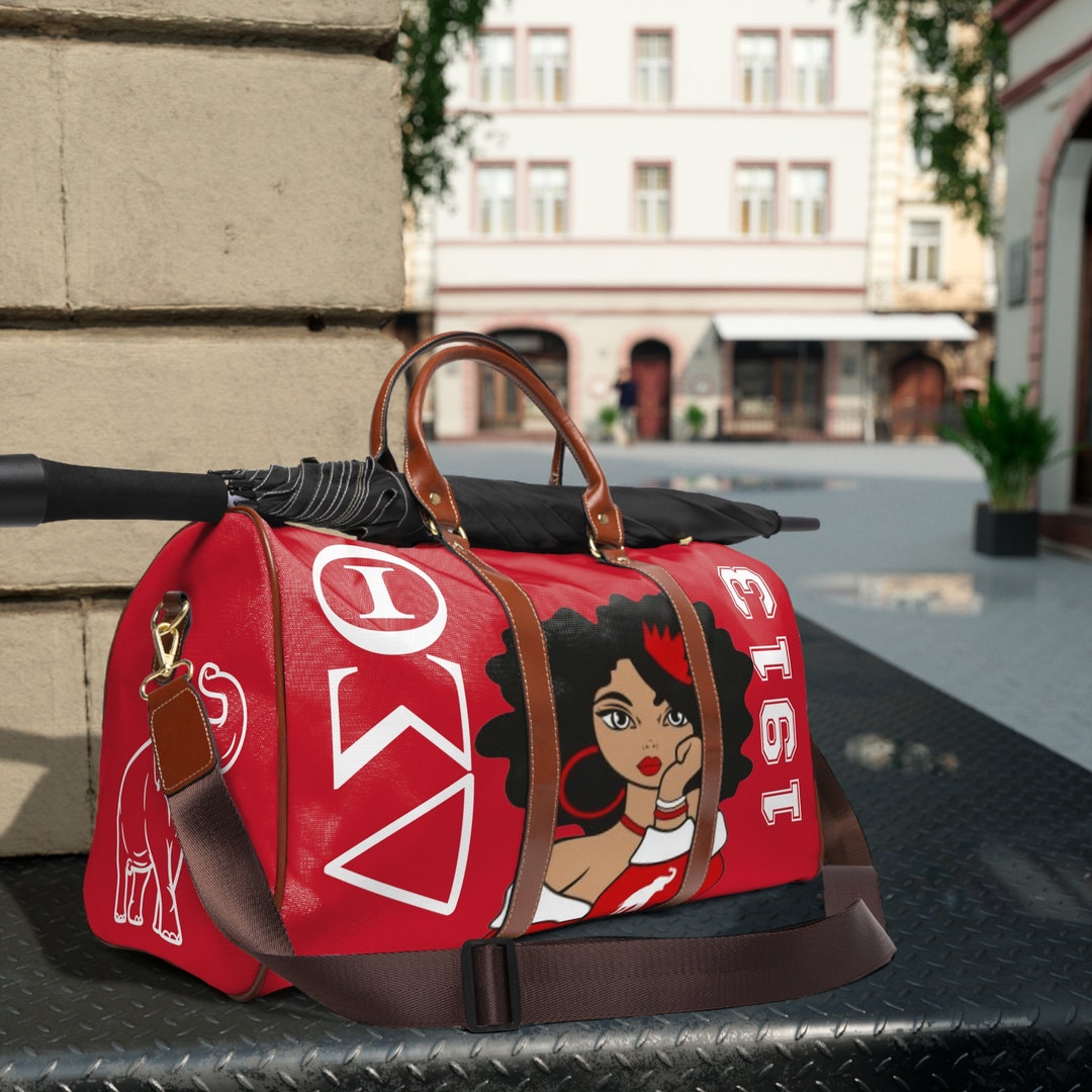 Delta Sigma Theta 1913 Luggage Trendy HBCU D9 Sorority Duffel Etsy