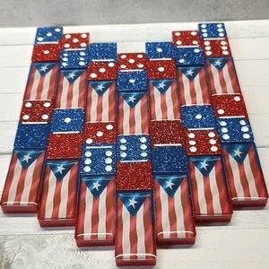 Puerto Rico Dominoes Set - Double Six.