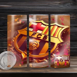 Barcelona 20 oz tumbler wrap, digital design, PNG, sublimation, Digital File, Tumbler, Sublimation