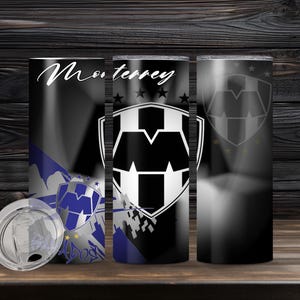 Gobelet Monterrey, conception numérique Monterrey, PNG, sublimation, 20 oz côtés droits, fichier numérique, gobelet, sublimation