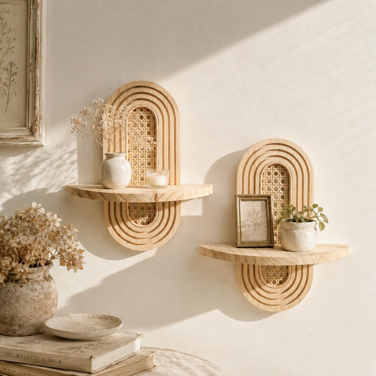 Rattan bookcase - Etsy 日本