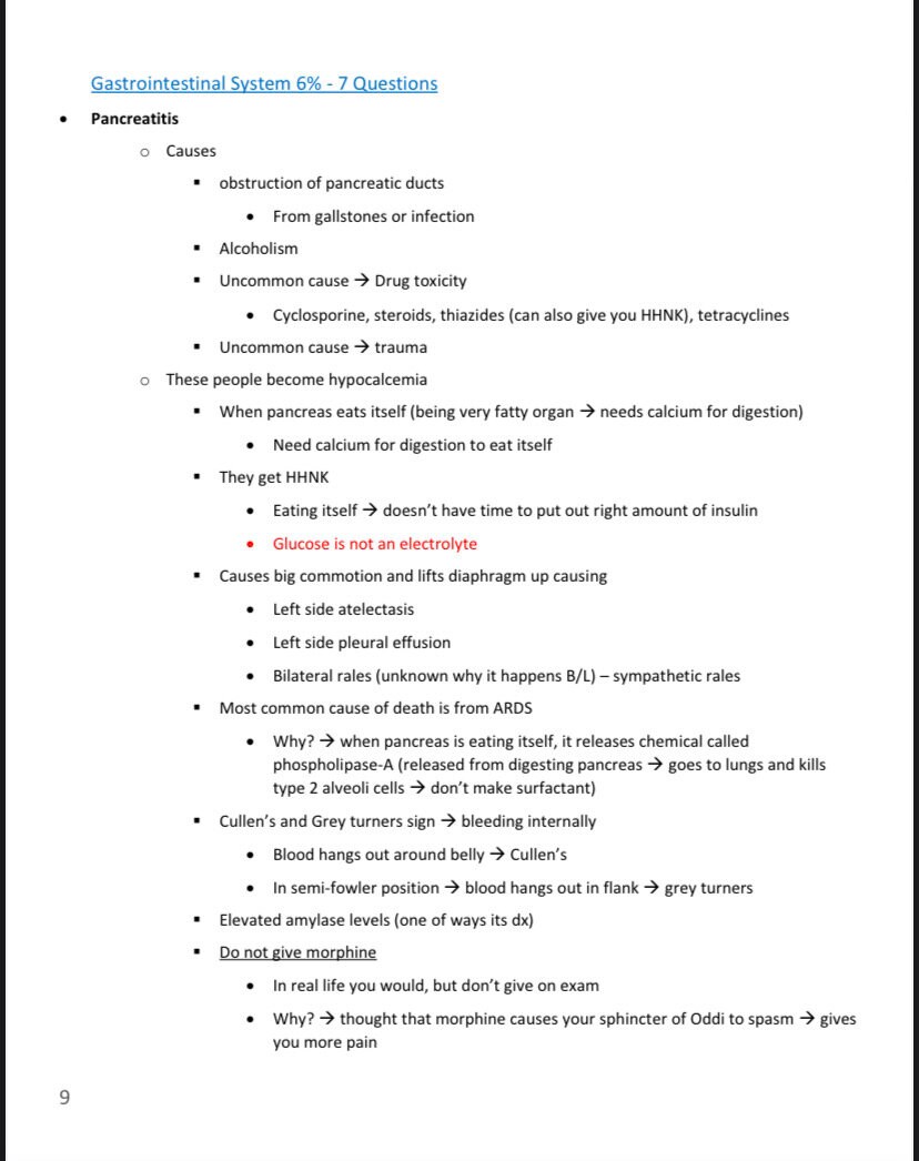 Ccrn Notes.pdf CCRN Exam Review Notes by Laura Gasparis (43 Pages) - Etsy
