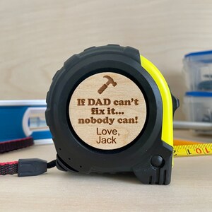 Personalized Tape Measure, Personalized Fathers Day Gift for Dads, Gifts for Him, Custom Tape Measure