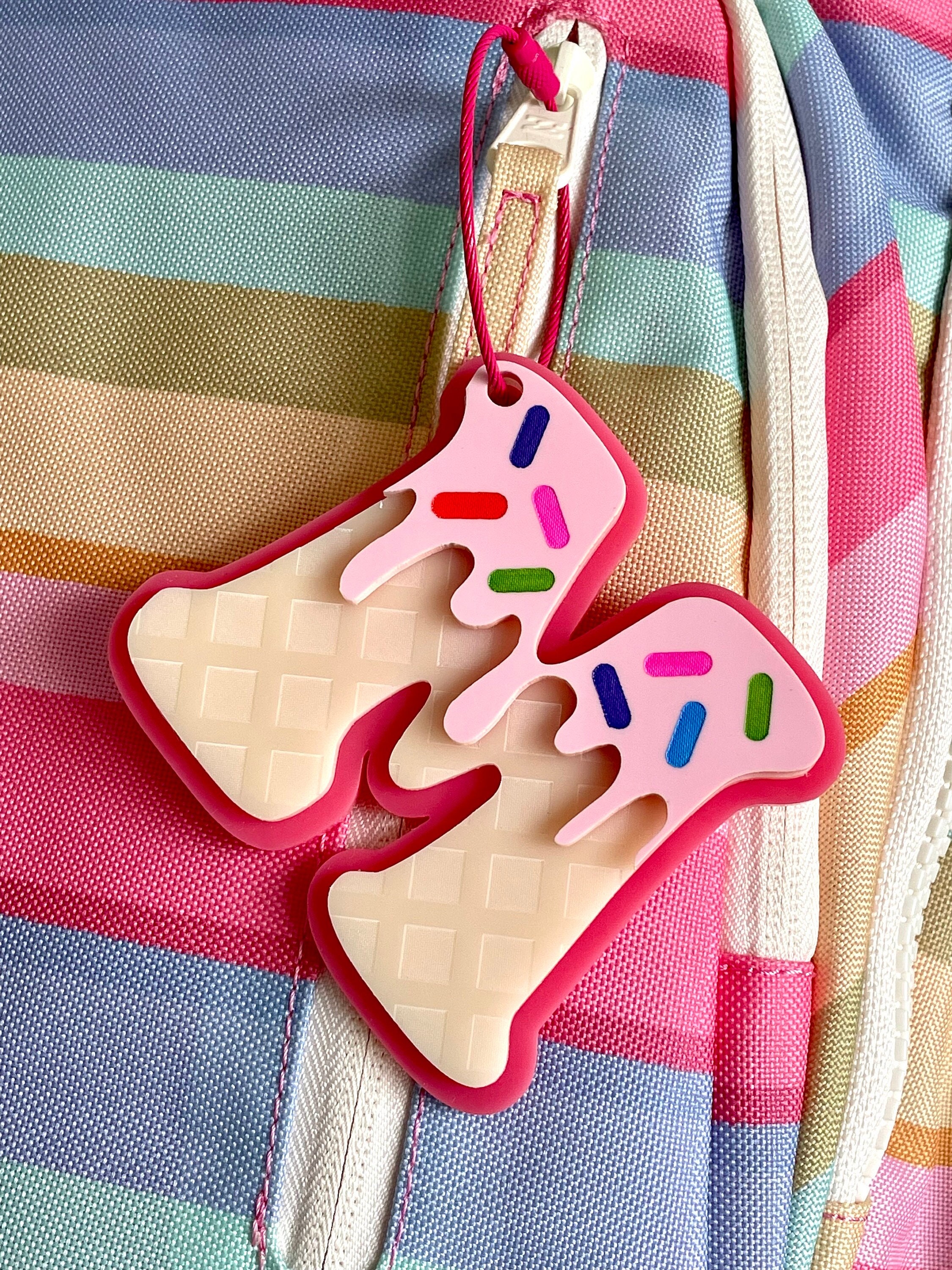💖Buy 2 Free Shipping💖Personalized Backpack Tags, Kids KeyChain, Acrylic Name Tag, Bag Tag, Diaper Bag Tag, Lunch Box Tag, Acrylic Initial Bag Tag