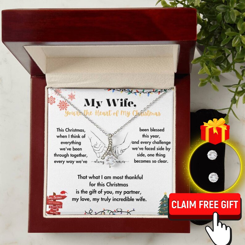 Thoughtful Gifts for Women Romantic Christmas Card for Girlfriend Best