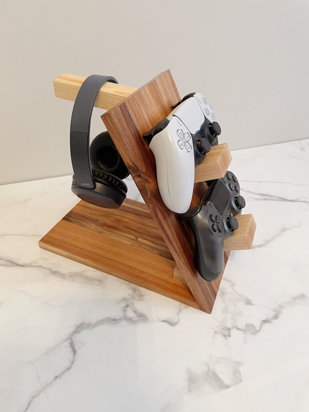 Hardwood Gaming Controller Stand Display - Etsy