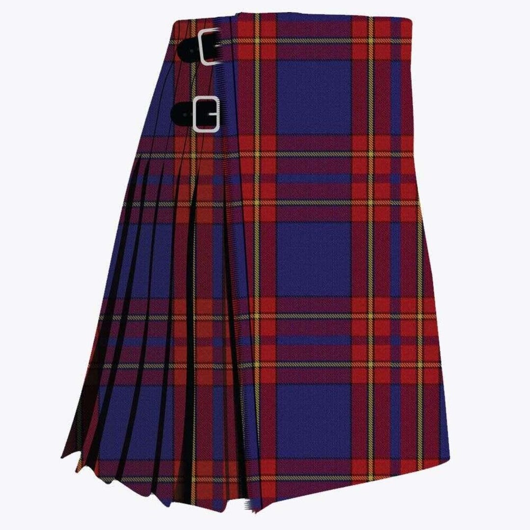 Salvation Army Tartan Kilt - 16 Oz 8 Yard Scottish Highland Traditional ...