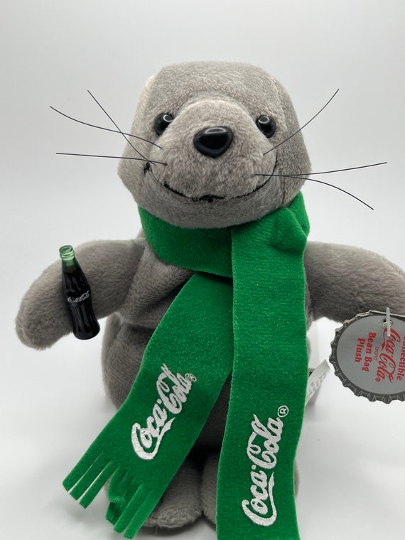 Collectible coca cola bean bag plush 1998 sale