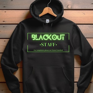 The Sacrifice by Shantel Tessier Lords Tyson Crawford Dark Romance Blackout Glow Custom Hoodie