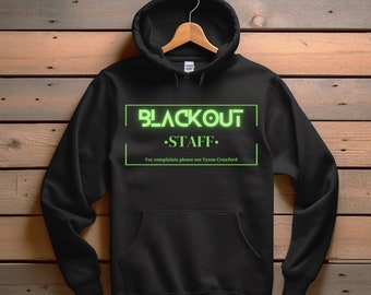 The Sacrifice von Shantel Tessier Lords Tyson Crawford Dark Romance Blackout Glow Custom Hoodie