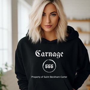 Carnage, The Lords, Saint, Ryat, Shantel Tessier, BookTok, Dark Romance, Merch, Custom, Gift, Hoodie, College, Smut, Spicy, Chili Peppers
