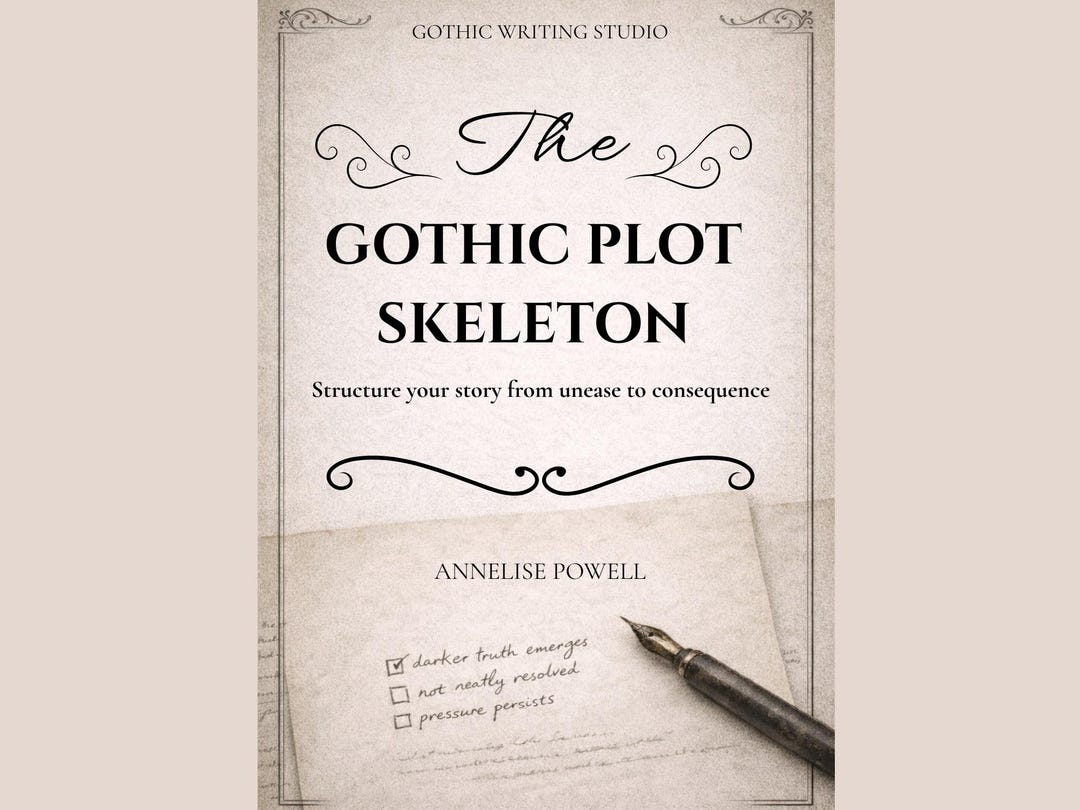 Gothic Story Outline Template | Novel Plot Structure Worksheet PDF ...