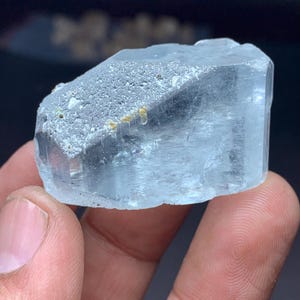aglomerado de água-marinha azul combina muscovita DOIS espécimes, água-marinha natural, presente de aniversário, presentes de aniversário, pedras preciosas, amor, pedras preciosas no atacado