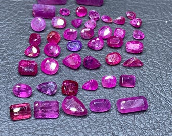 Natural Ruby (24 carats) gemstone (jagdalag mines Afghanistan ) , pink Ruby gemstones,