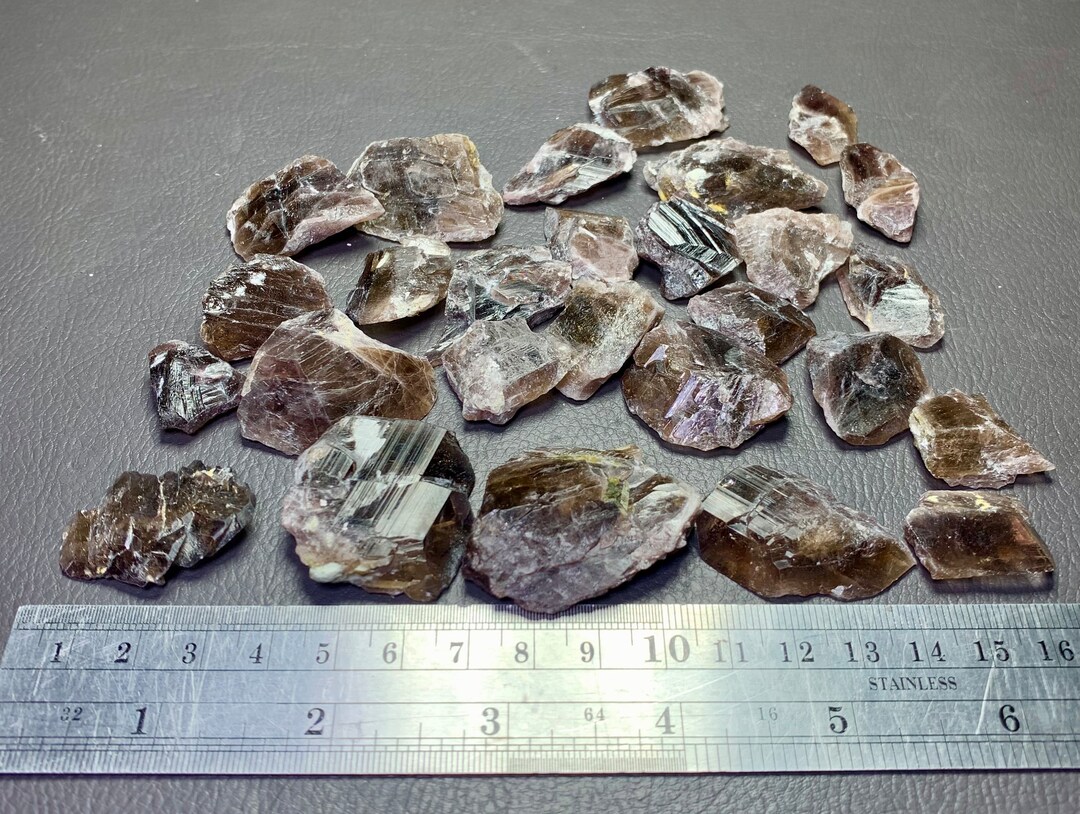 Axinite Rare Terminated Crystals Lot,axanite Crystals Lot,rare Minerals ...