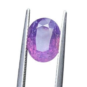 Zaffiro rosa di altissima qualità proveniente dal Kashmir, Pakistan (3,85 ct), zaffiro rosa taglio cuscino, regalo di anniversario, regalo di compleanno