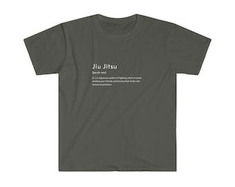 Jiu Jitsu Definition Shirt - Unisex - 100% cotone