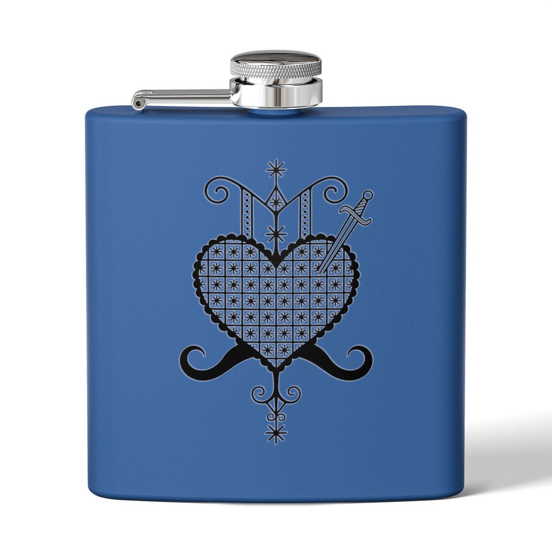 Personalized Cultural Flask: Pocket-sized Stainless Steel - Etsy