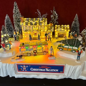 National Lampoon's Christmas Vacation Lego Santa House Lego