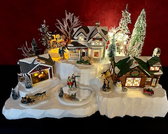 Display Platform (Houses/Accessories NOT Included) for Dept 56 Snow Village, Grinch or Lemax Christmas Villages - Free Shipping