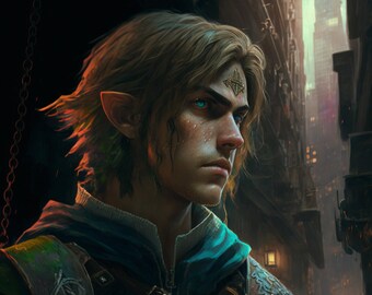Link a3 canvas painting