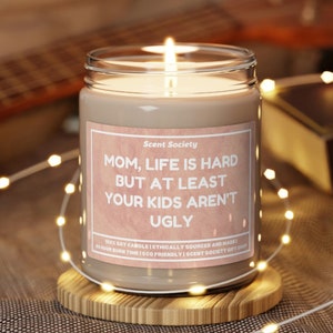 Funny Mom Gift For Mom Gift for Mom Birthday Gifts from Children, Funny Candle For Mom, Gift From Daughter, gift-for mom, gifted for mom