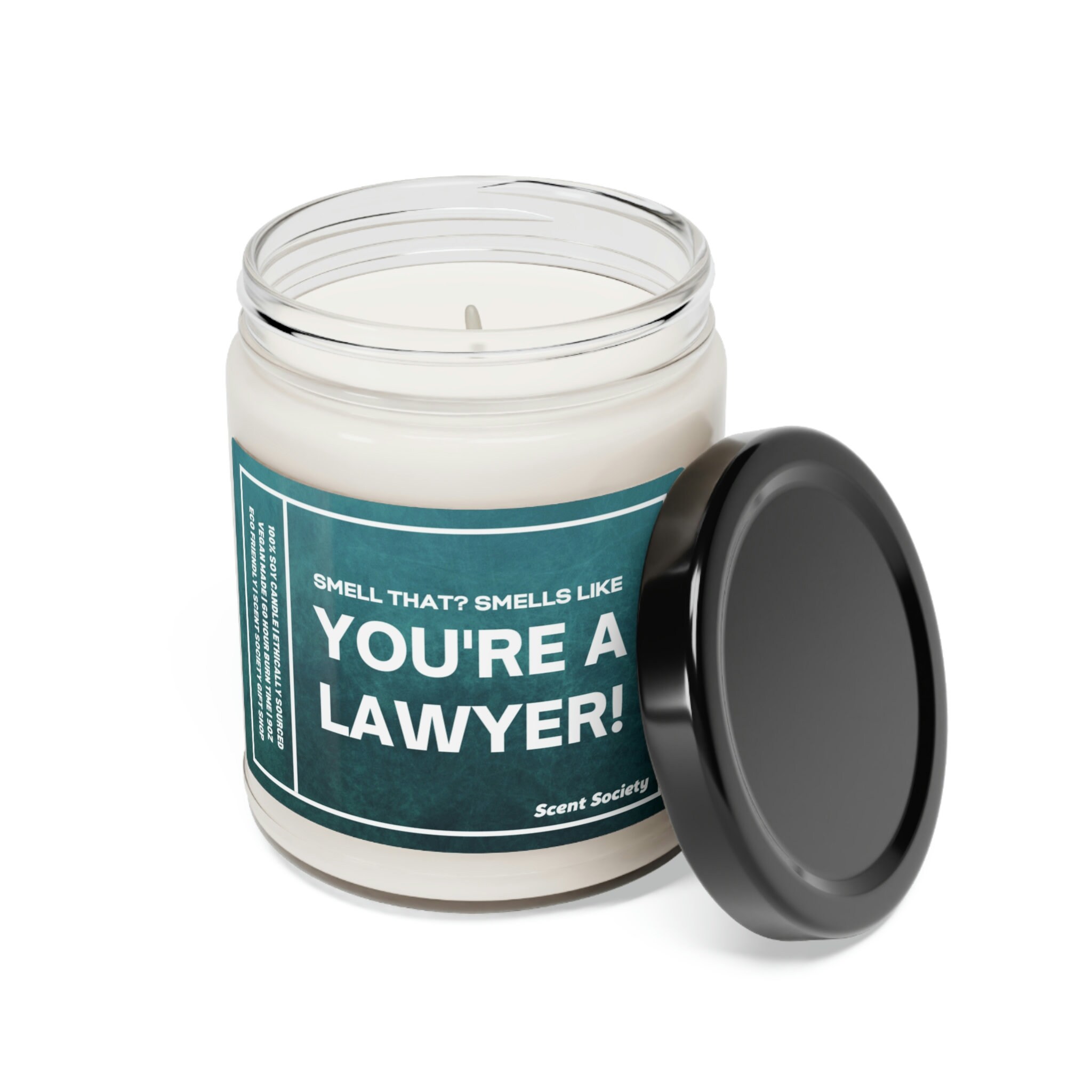 Law School Grad Gift Law Student Gift Future Lawyer Candle Etsy