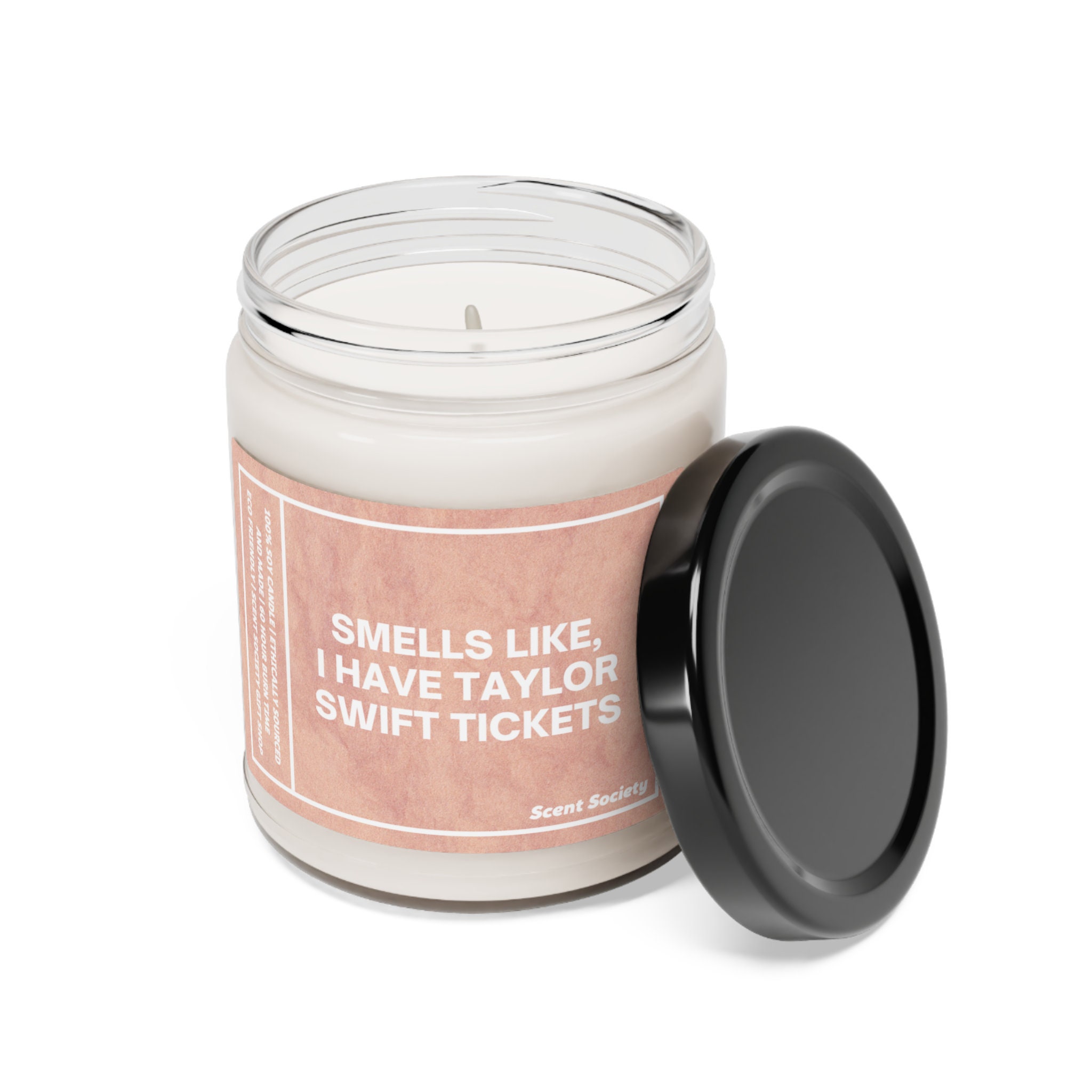 Smells Like Taylor Swift Scented Candle, 9oz, Funny Gifts for Her,  Sarcastioc Gifts for women, Gifts for teen girls, Smells Like Candle, Soy
