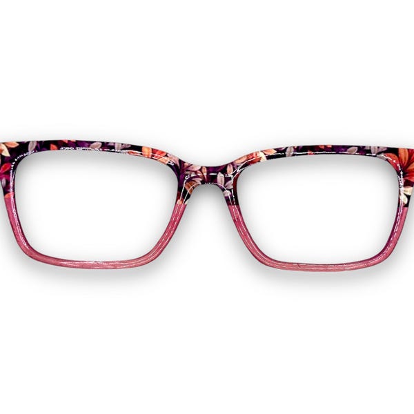 Autumn Enchantment Handcrafted Fall Leaves Magnetic Toppers for Eyewear Such as Pair.